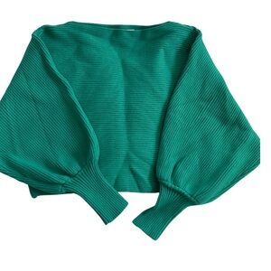 She+Sky women’s green sweater boutique size Large